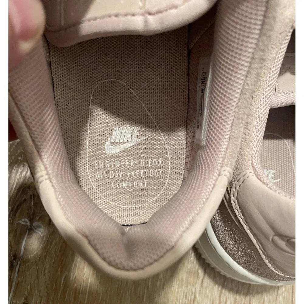 Nike Air Force 1 Sage Low Particle Beige Size 9 Womens Platform Sneaker